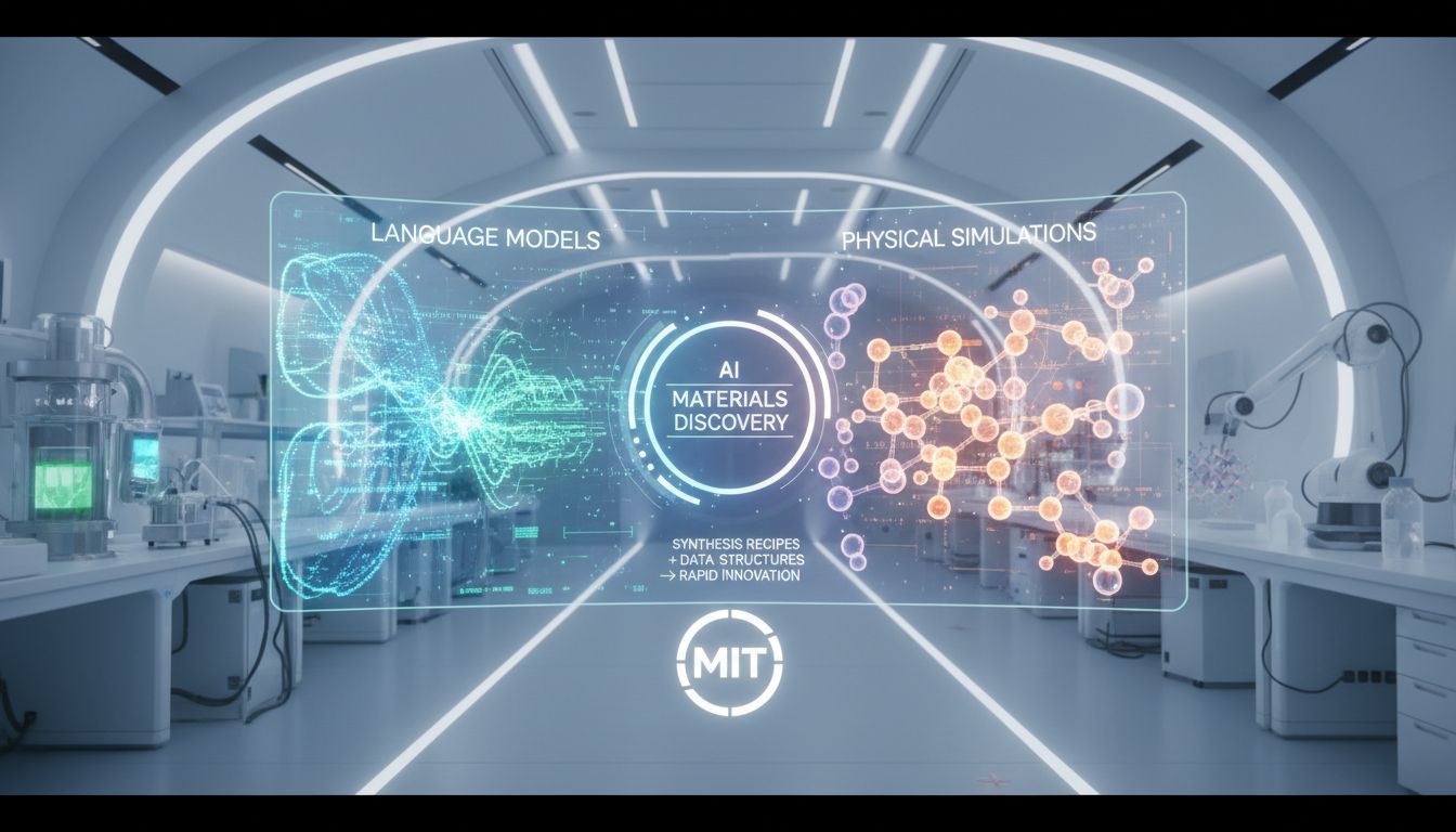 MIT: איך בינה מלאכותית וסימולציות מאיצות את מהפכת גילוי החומרים